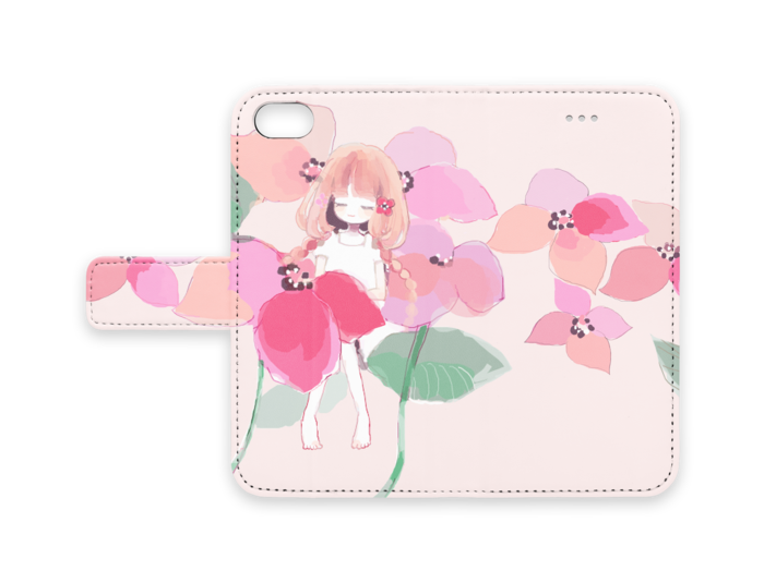手帳型iPhoneケース - iPhone7 - ストラップ穴 なし