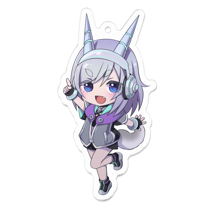 アクリルキーホルダー - 70 x 70 (mm)