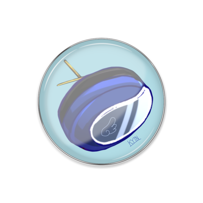 ピンバッジ - 丸形25mm