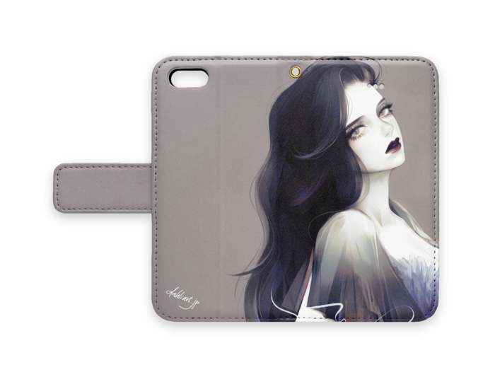 手帳型iPhoneケース - iPhone 5 / SE - ストラップ穴 あり