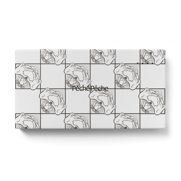 モバイルバッテリー 白 - 123 x 65 (mm)