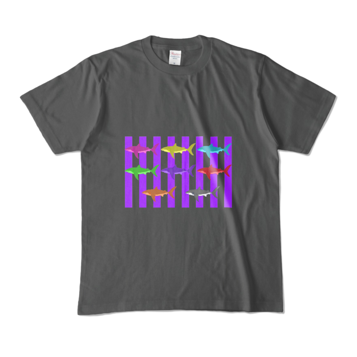 (パープル) - M - チャコール (濃色)(2)