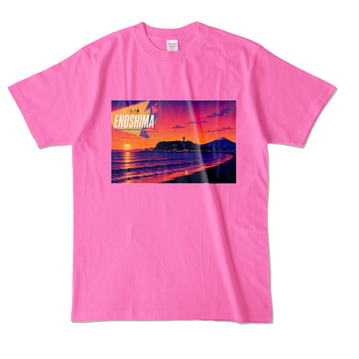 カラーTシャツ - L - ピンク (濃色)