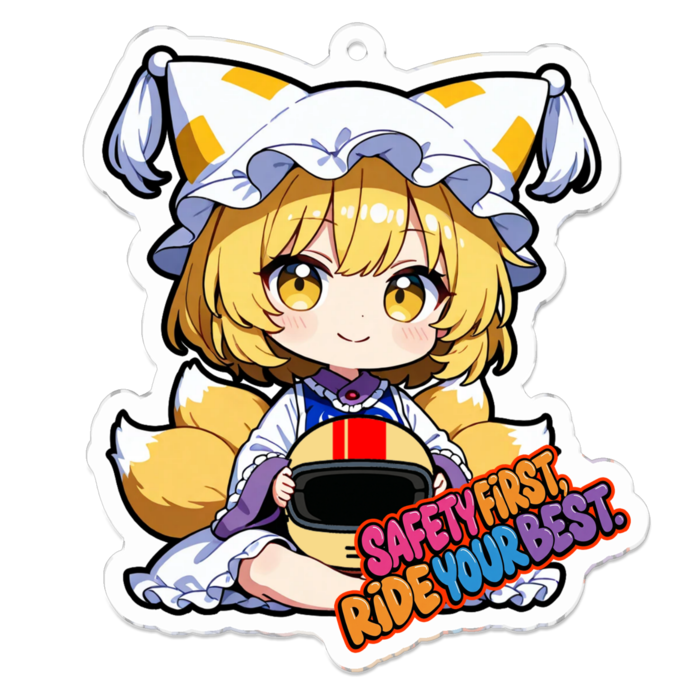 アクリルキーホルダー - 70 x 70 (mm)