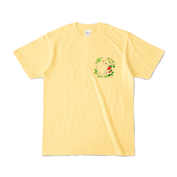 カラーTシャツ - S - ライトイエロー (淡色)
