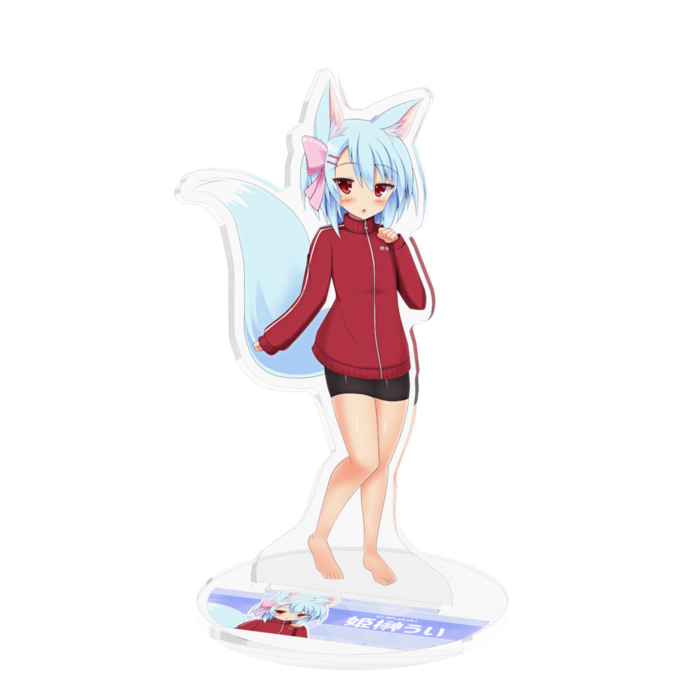 ういちゃんアクリルフィギュア - 100x100mm
