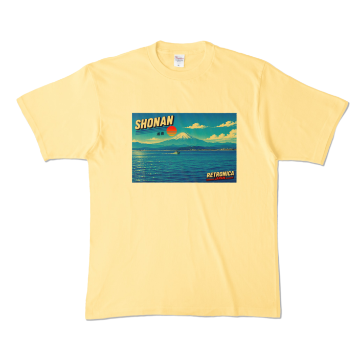 カラーTシャツ - XL - ライトイエロー (淡色)