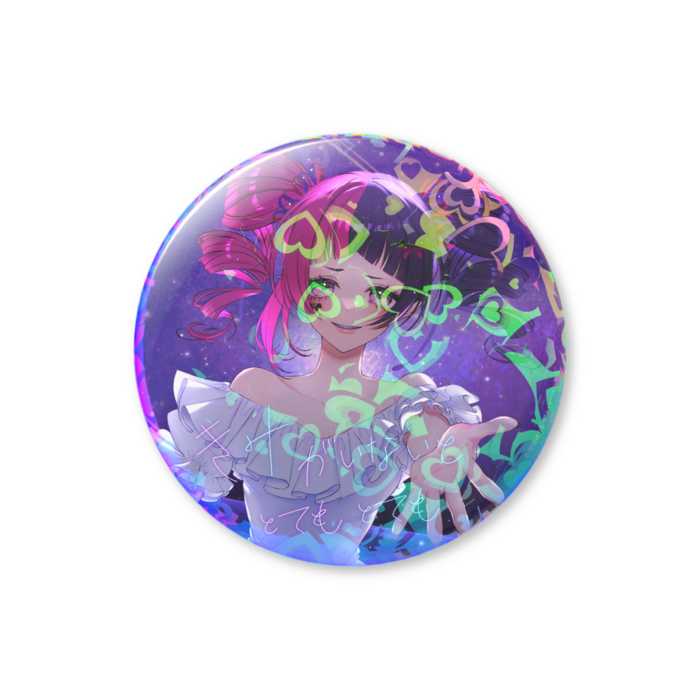 ホログラム缶バッジ - 32mm