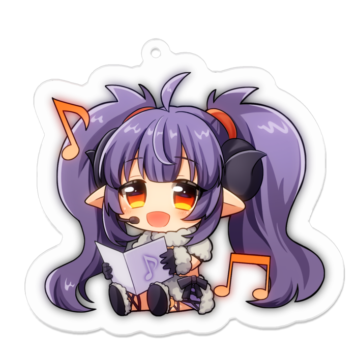 アクリルキーホルダー - 70 x 70 (mm)