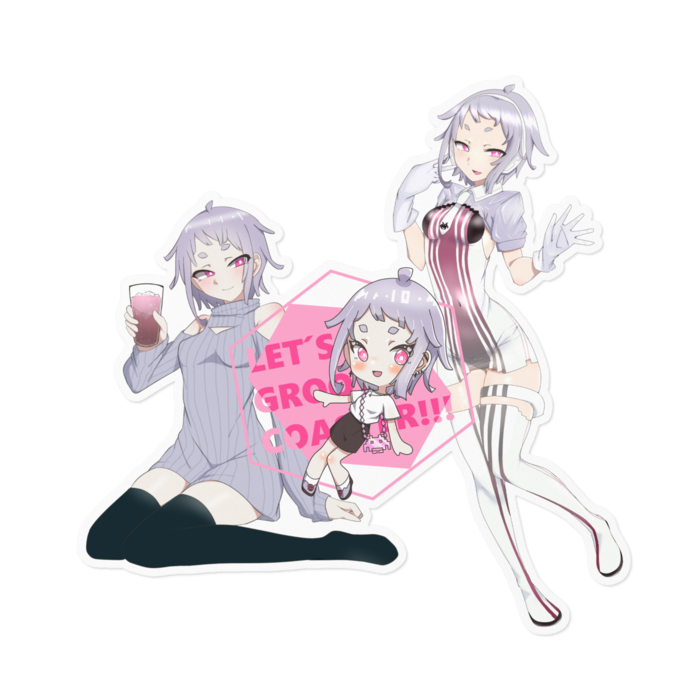 ステッカー - 160 x 160 (mm)