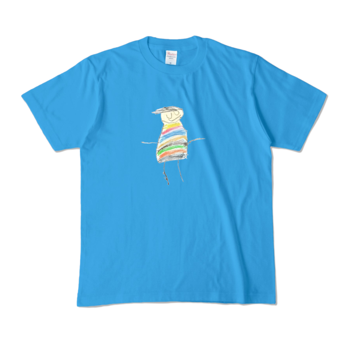 カラーTシャツ - M - ターコイズ (濃色)