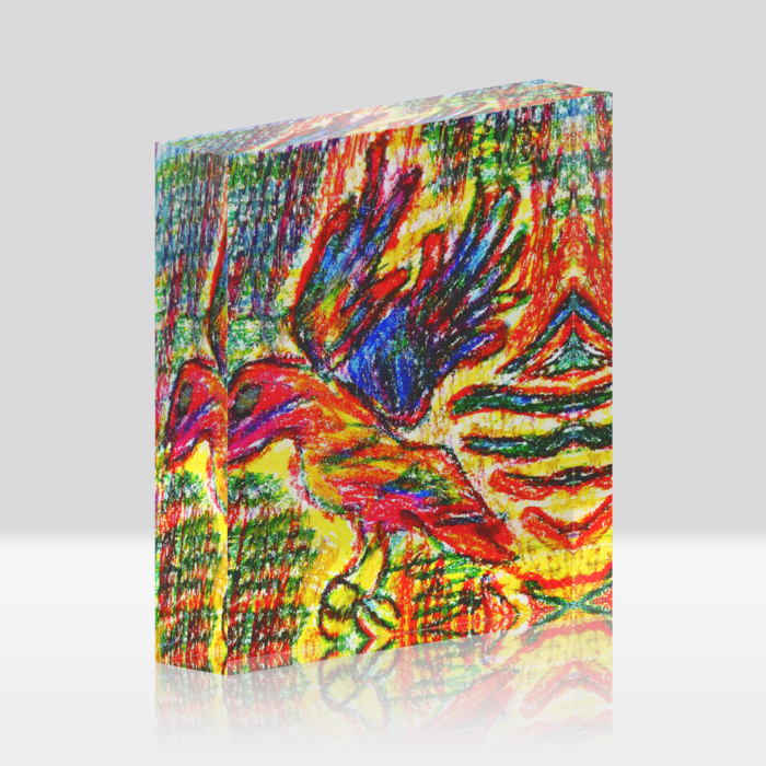 アクリルブロック - 100x100mm