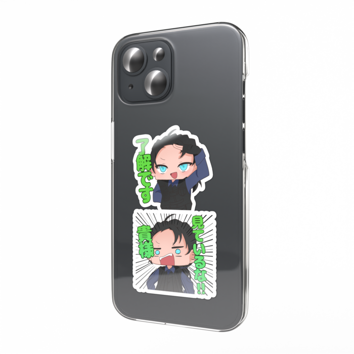 スマホステッカー - W55 × H91mm 以内