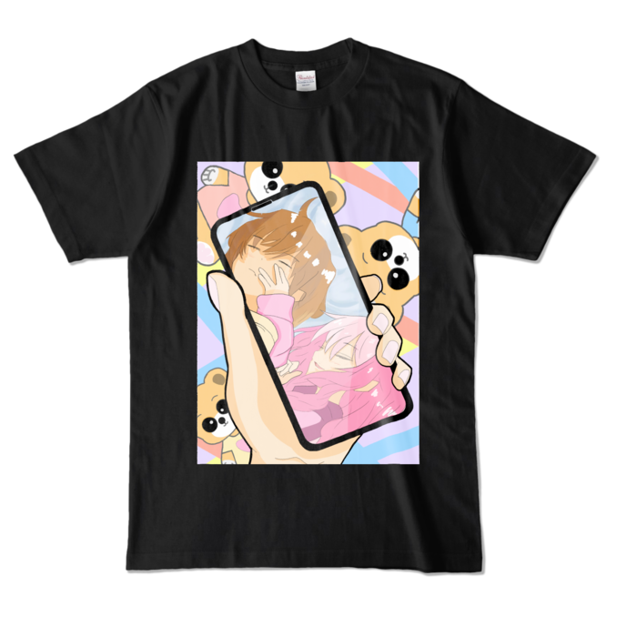 カラーTシャツ - L - ブラック (濃色)