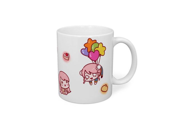 マグカップ - 直径 8 cm / 高さ 9.5 cm