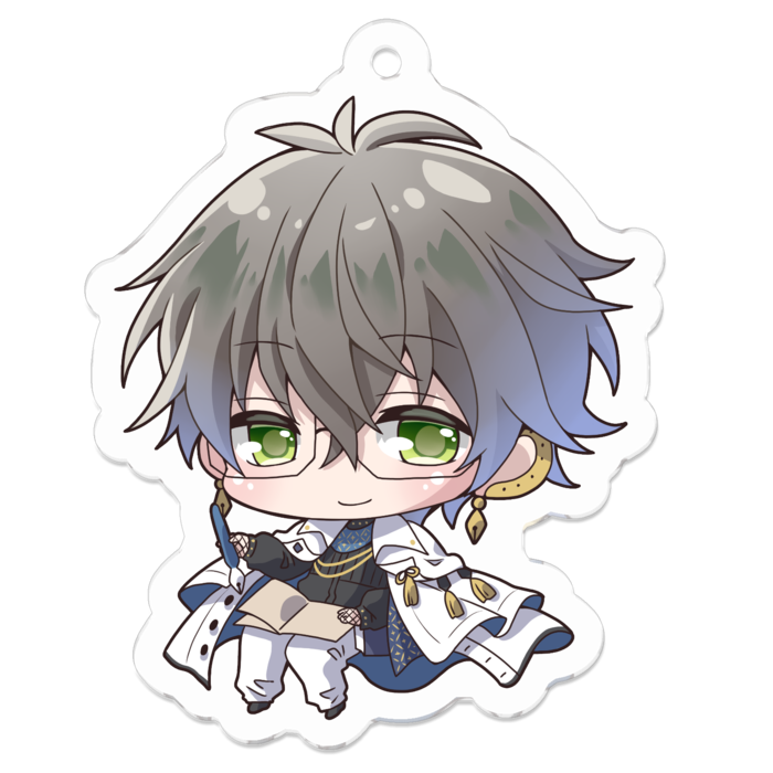 アクリルキーホルダー（コーティング） - 50 x 50 (mm)