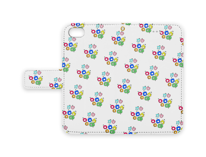 手帳型iPhoneケース - iPhone 8 / 7 - ストラップ穴 あり