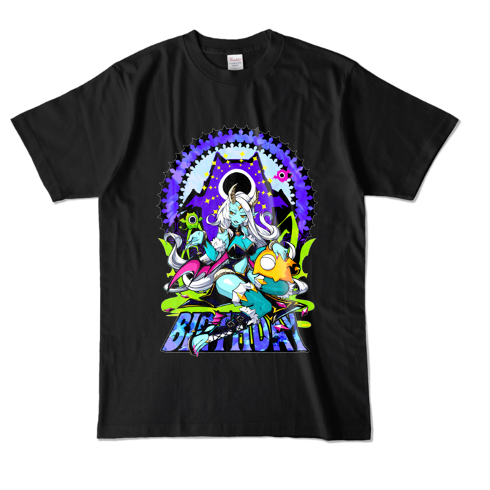 カラーTシャツ - L - ブラック (濃色)