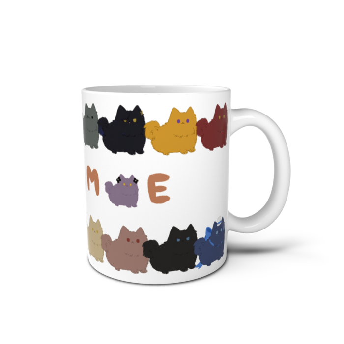 マグカップ - 直径 8 cm / 高さ 9.5 cm