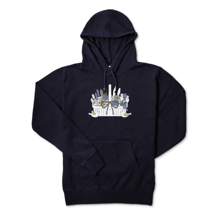 プルパーカーA　紺色　M