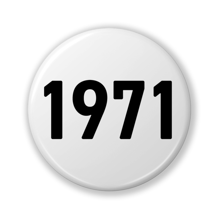 【1971】缶バッジ- 32mm