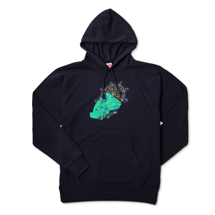 パーカー - XL - ネイビー