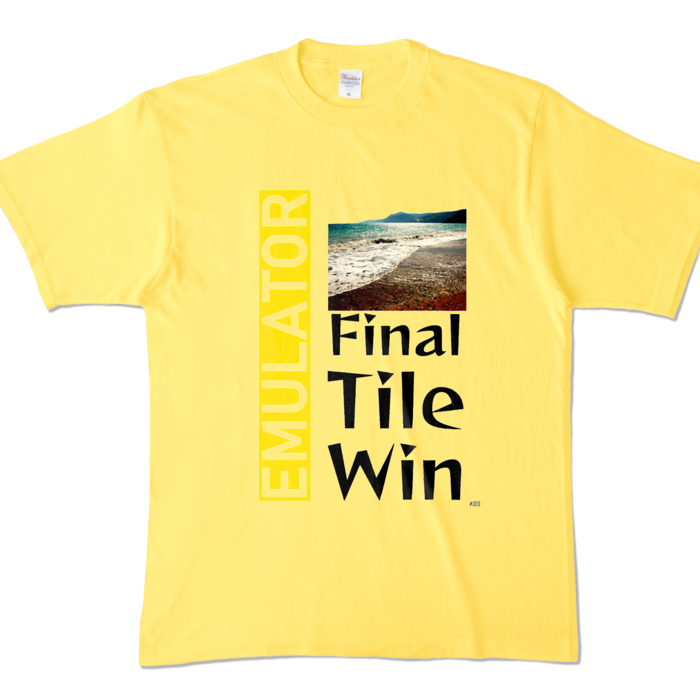 カラーTシャツ - XL - イエロー (濃色)