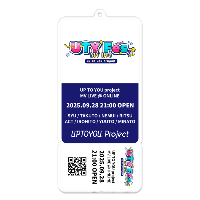 アクリルキーホルダー - 100 x 100 (mm)