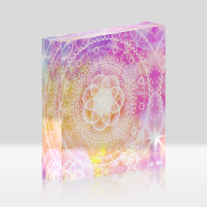 アクリルブロック - 100x100mm