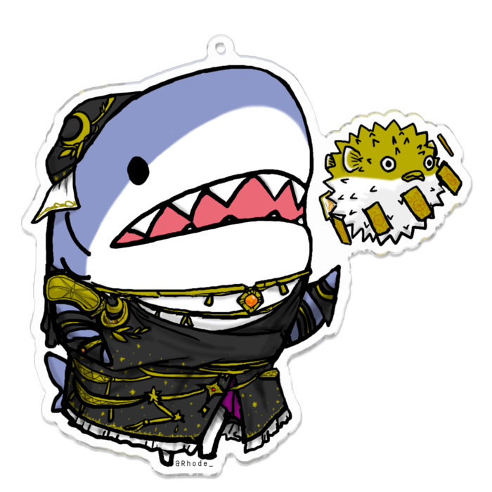 アクリルキーホルダー - 100 x 100 (mm)