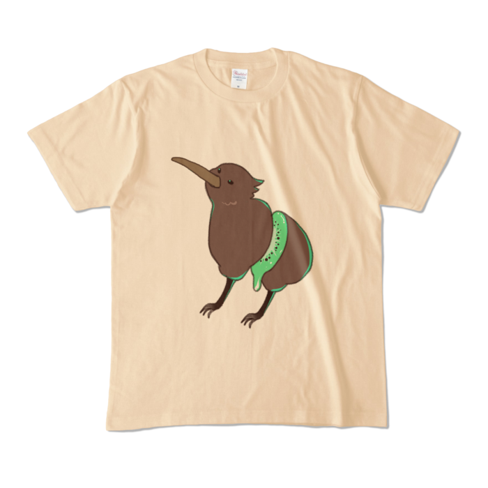 カラーTシャツ - M - ナチュラル (淡色)
