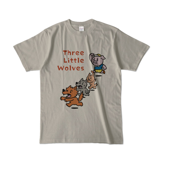 カラーTシャツ - L - シルバーグレー (淡色)