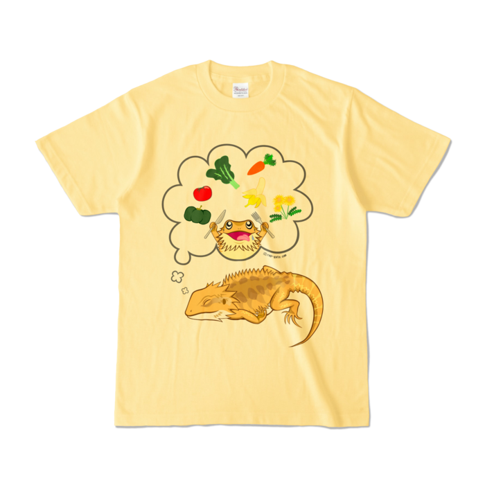 カラーTシャツ - S - ライトイエロー (淡色)