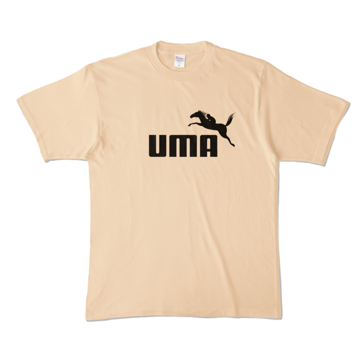 カラーTシャツ - XL - ナチュラル (淡色)