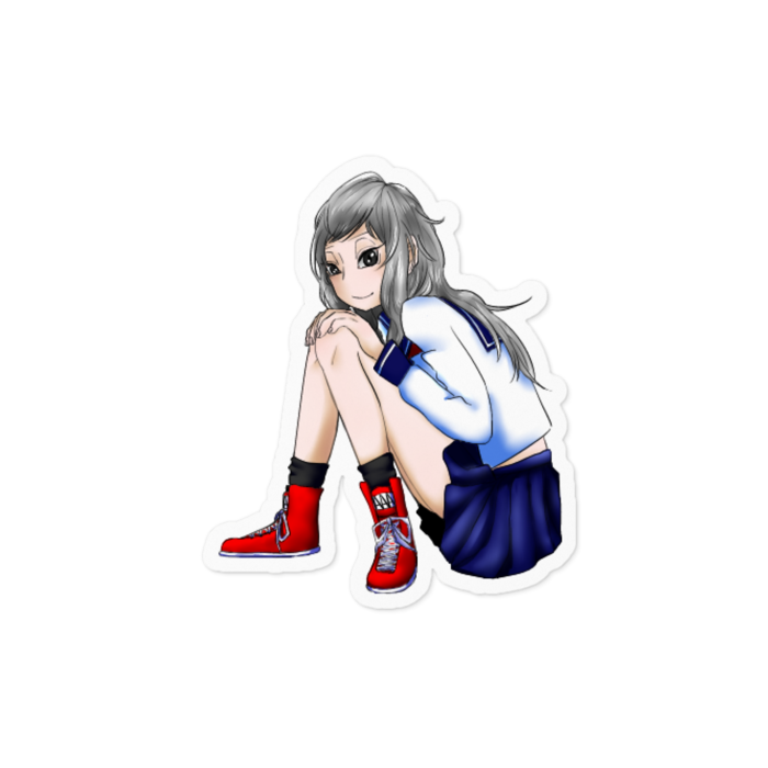 ステッカー - 100 x 100 (mm)