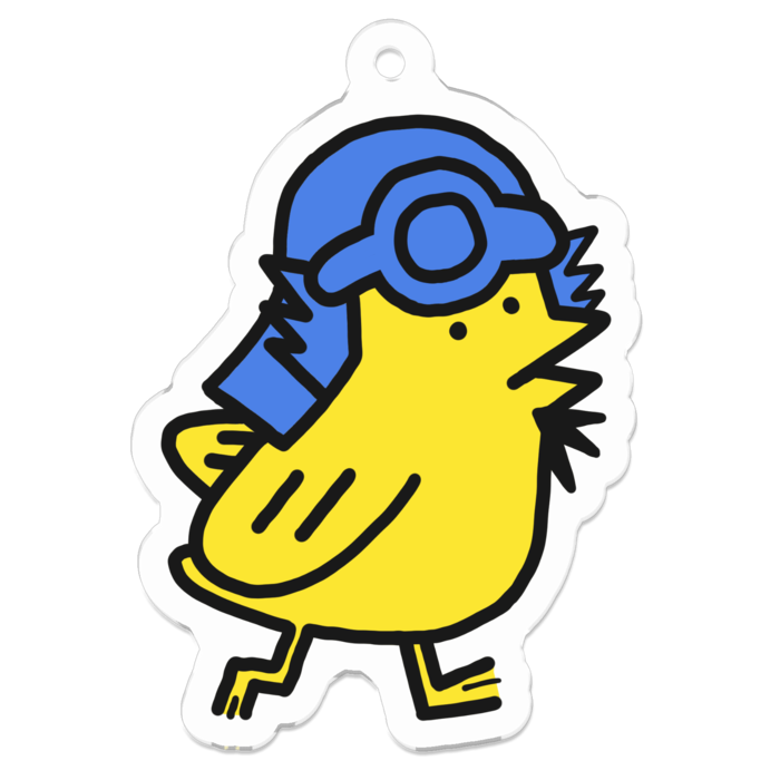 アクリルキーホルダー - 50 x 50 (mm)