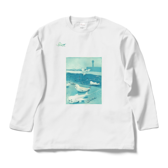 ロングスリーブTシャツ - L - ホワイト