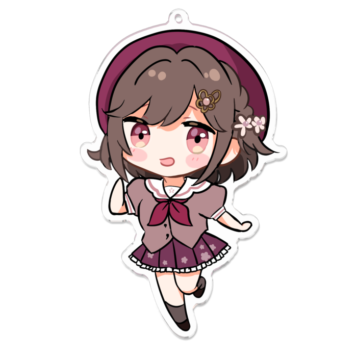 アクリルキーホルダー - 100 x 100 (mm)