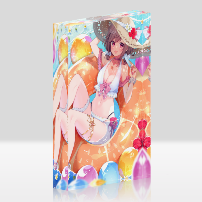 ピンク水着