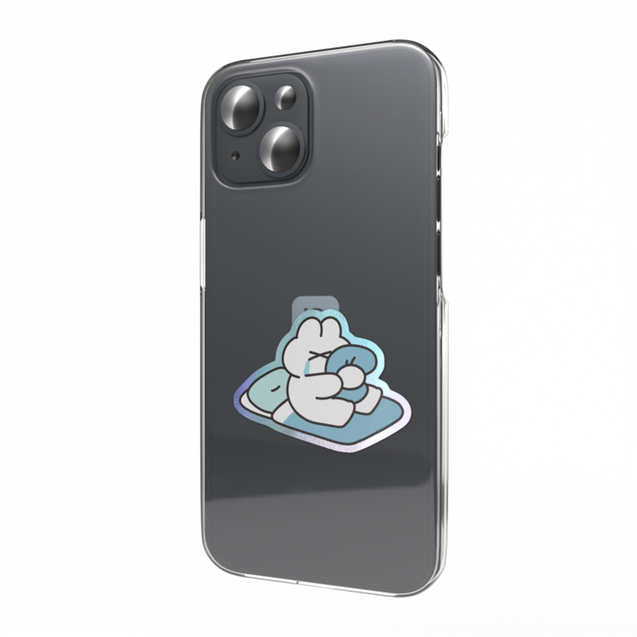 オーロラスマホステッカー - 縦