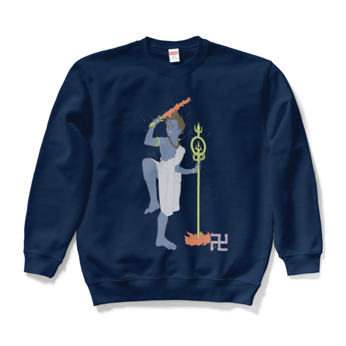 スウェット - L - ネイビー