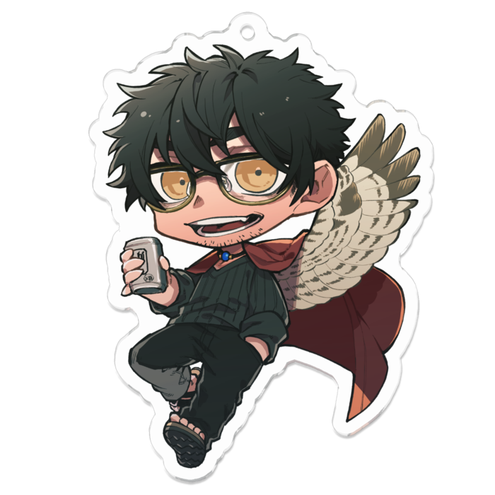 アクリルキーホルダー - 70 x 70 (mm)