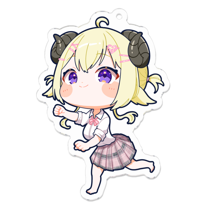 アクリルキーホルダー - 70 x 70 (mm)