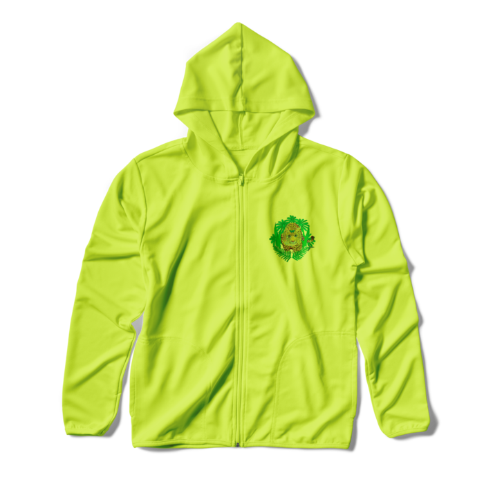 ジップパーカー - S - ライトグリーン