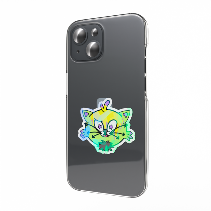 ホログラムスマホステッカー - 縦