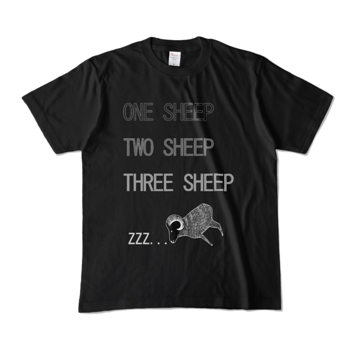 カラーTシャツ - M - ブラック (濃色)