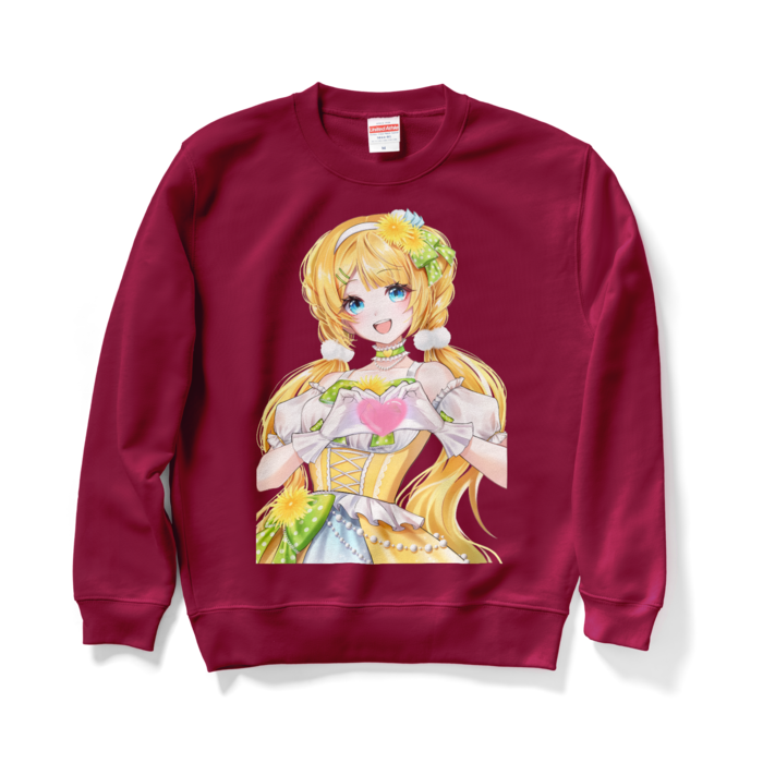 スウェット - M - バーガンディ