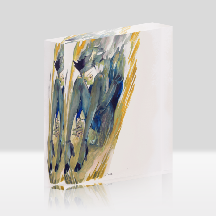 アクリルブロック - 100x100mm