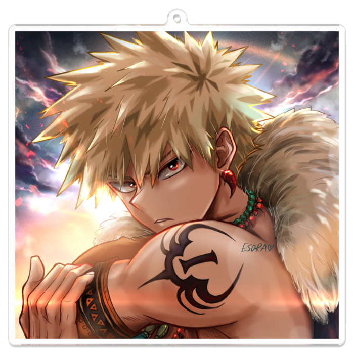 アクリルキーホルダー - 100 x 100 (mm)