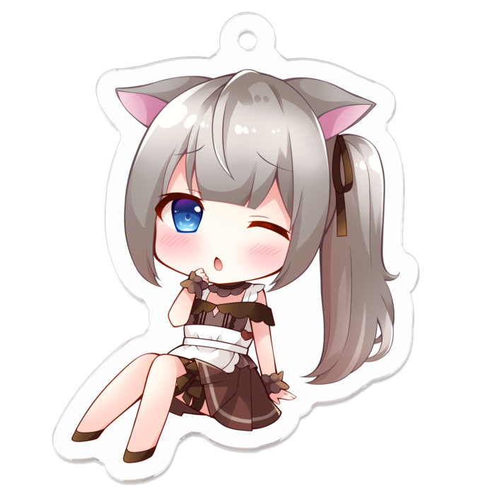 50 x 50 (mm) - Blushing ver. / 照れ顔ver.